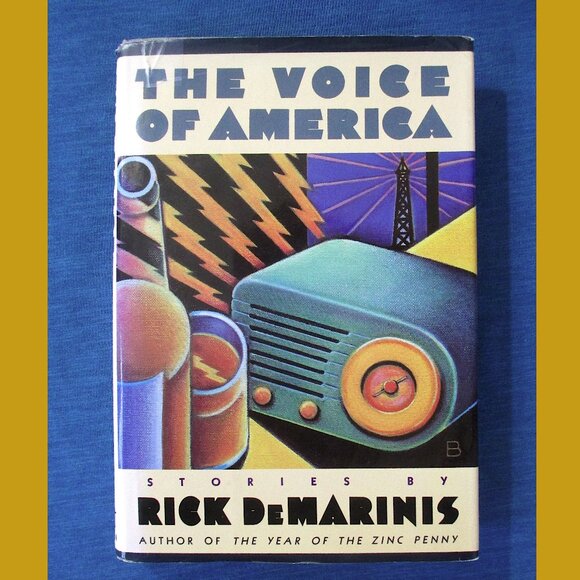 Book: The Voice of America by Rick DeMarinis - Short Story Collection - Picture 1 of 9